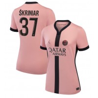 Camiseta Paris Saint-Germain Milan Skriniar #37 Tercera Equipación para mujer 2024-25 manga corta